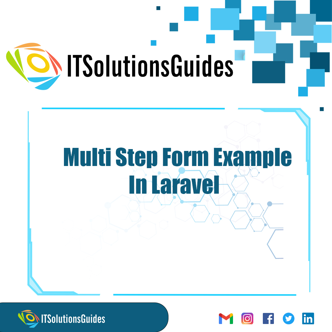 Multi Step Form Example In Laravel
