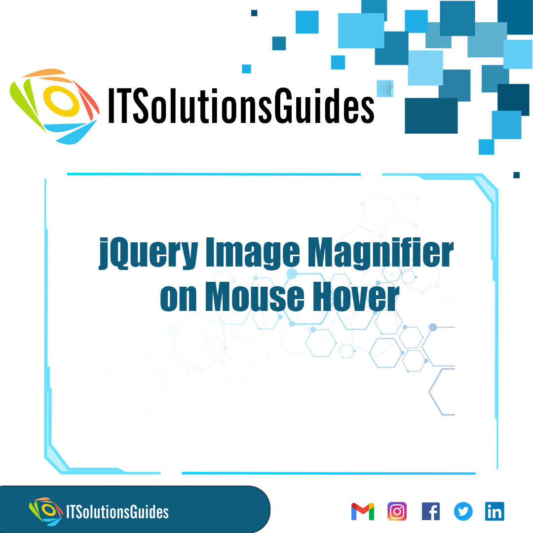 jQuery Image Magnifier on Mouse Hover